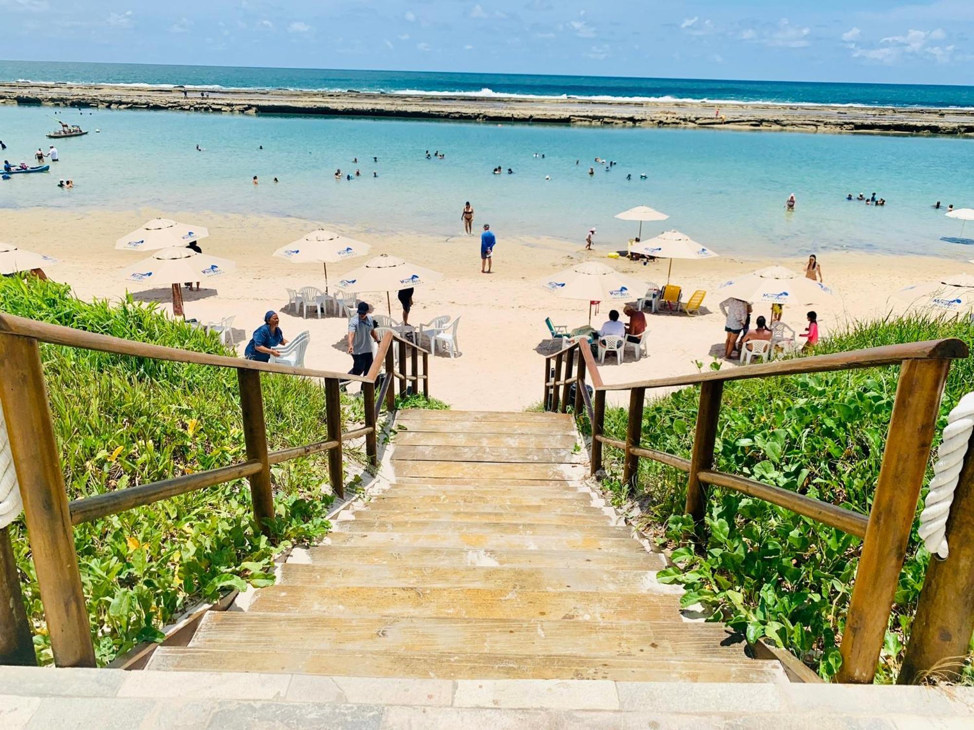 Bangalo Boutique Com Piscina Privativa Villa Porto de Galinhas Bagian luar foto