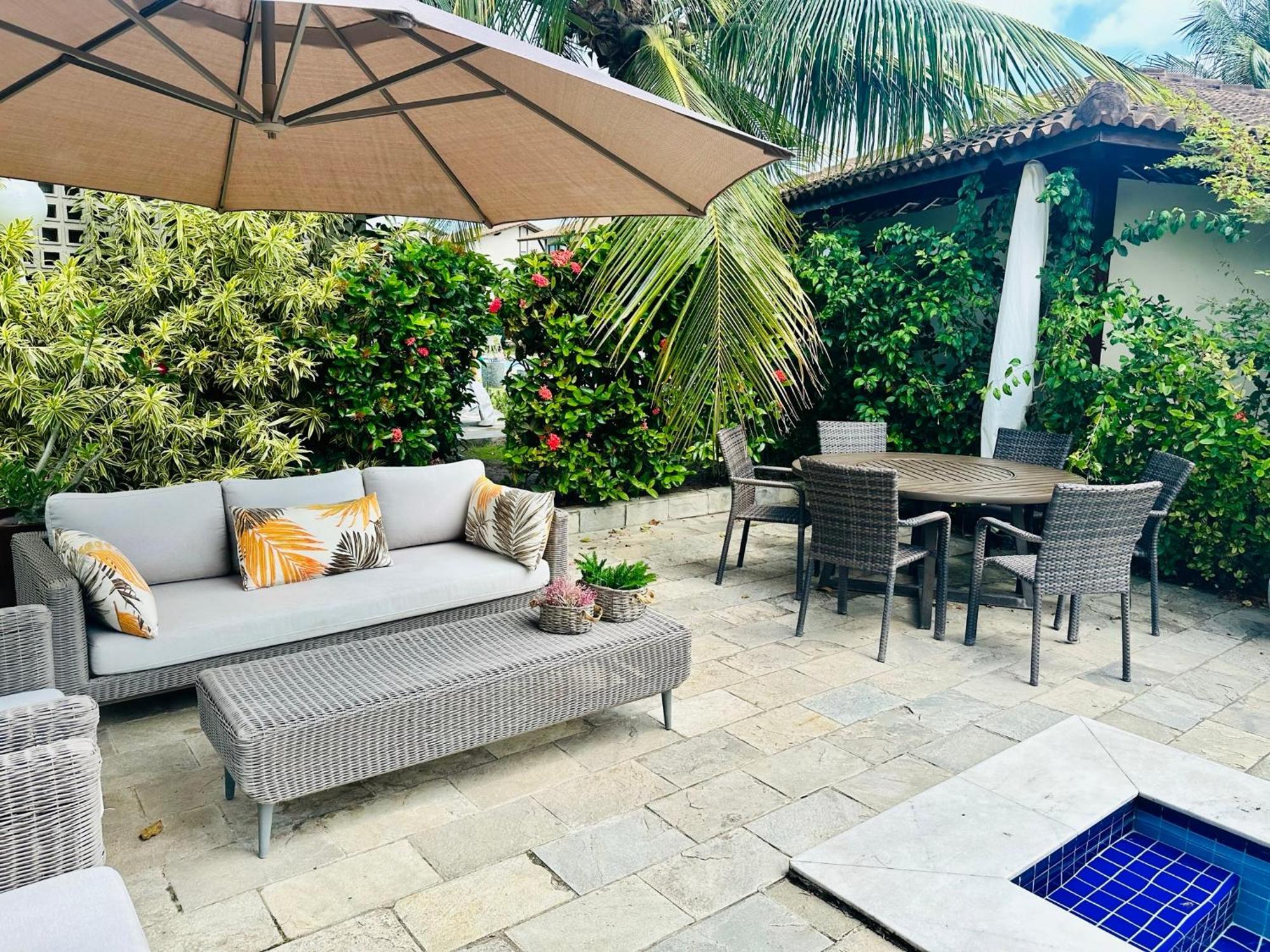Bangalo Boutique Com Piscina Privativa Villa Porto de Galinhas Bagian luar foto